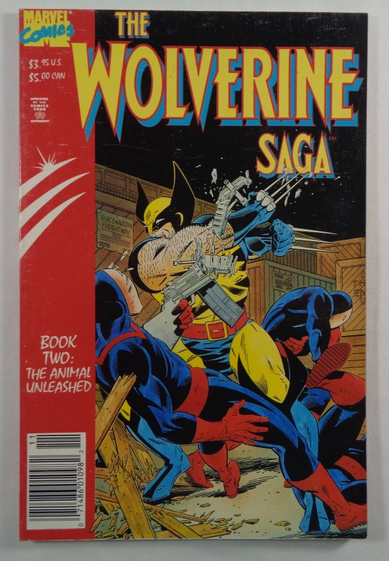 Wolverine Saga #1 2 3 Rob Liefeld Front/Back Cover Photos Marvel 1989