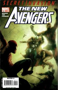 New Avengers #41 (2008) Skrull versions of Spider-Man
