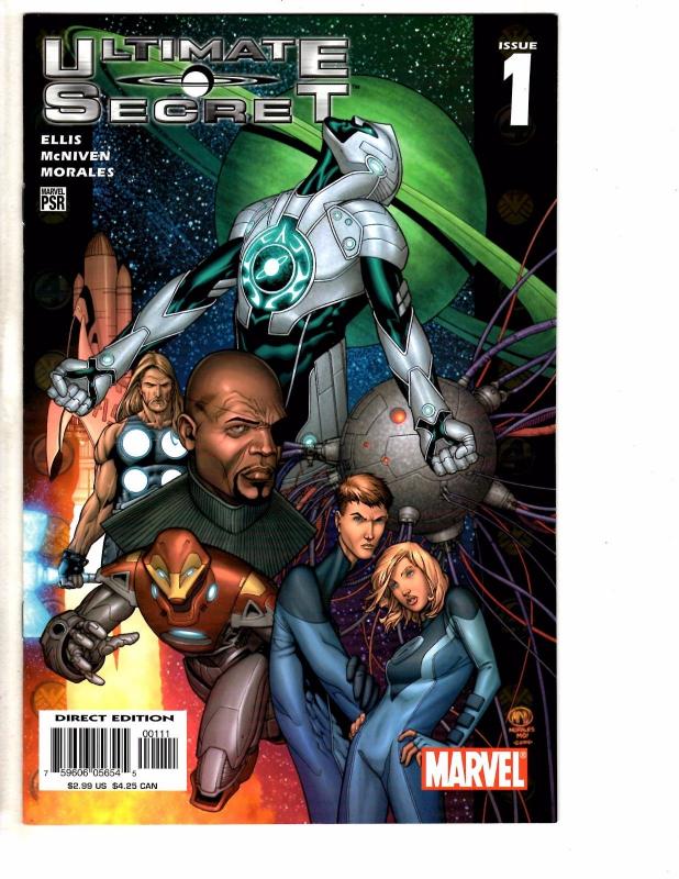 4 Ultimate Secret Marvel Comic Books # 1 2 3 4 NM 1st Print Avengers Hulk AK7