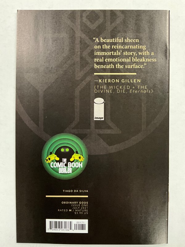 Ordinary Gods #1 Virgin Cover (2021)