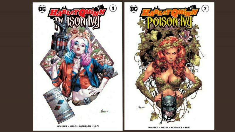 ?Harley Quinn and Poison Ivy #1 & #2 Anacleto Variant DC NM trade dress