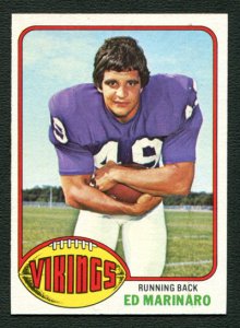 1976 Topps Ed Marinaro #419  MINT  Minnesota Vikings