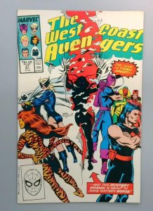 West Coast Avengers #37, VF/NM Marvel 1988