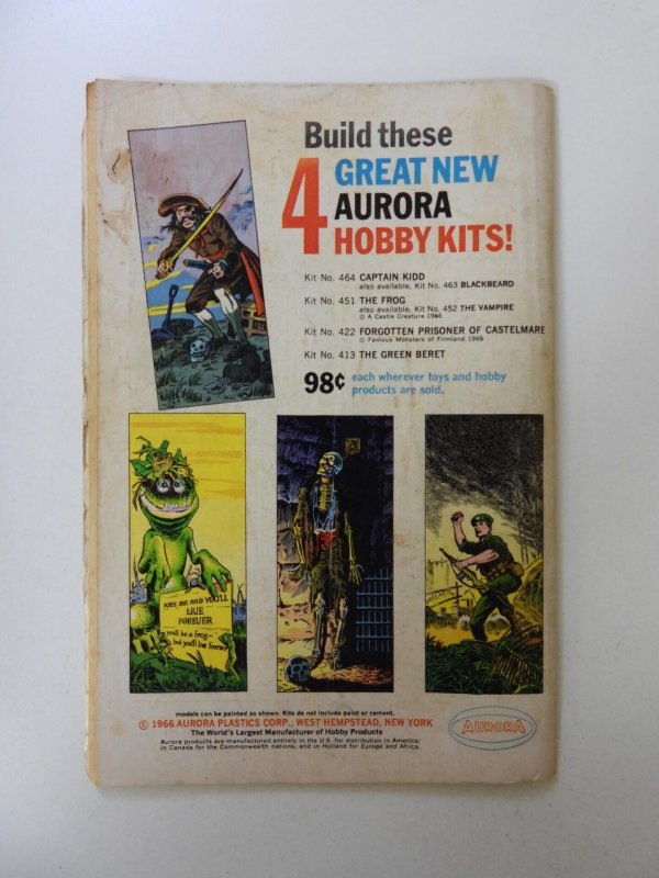 Aquaman #30  (1966) VG condition stains back cover