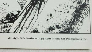 Midnight Silk Portfolio of 6 Prints 1987 Mark Beachum Rick Bryant NM/MINT