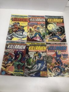 Killraven (1975) Set Issue # 29-34 Marvel Comics • Don Mc Gregor • Silver Age