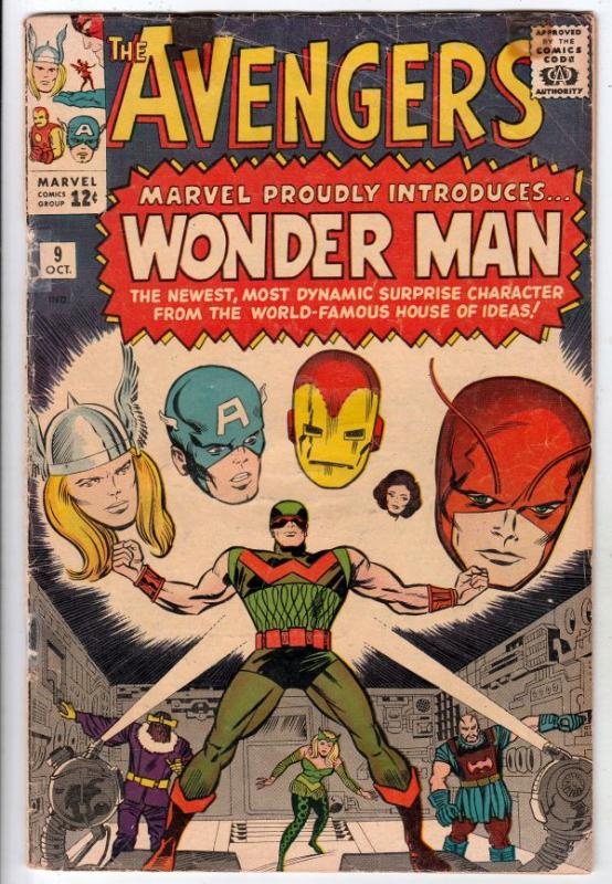 Avengers, The #9 (Oct-64) VG- Affordable-Grade Avengers