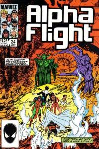 Alpha Flight (1983 series)  #24, VF+ (Stock photo)