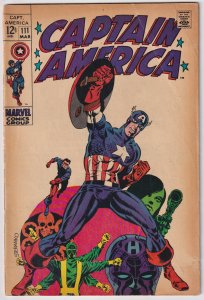 Captain America #111 (1969) Captain America by Jim Steranko