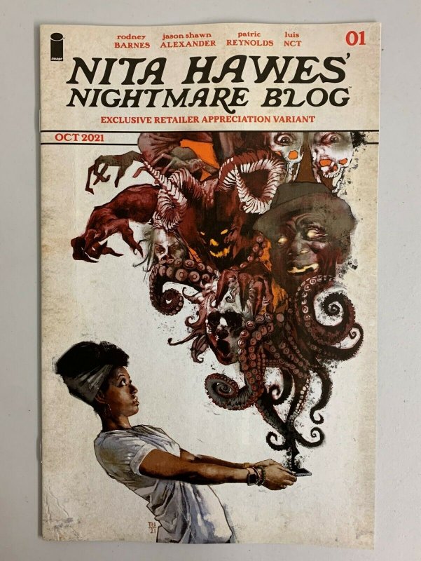 Nita Hawes' Nightmare Blog #1 Retailer Thank You Variant 9.2 