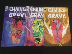 CHAINED TO THE GRAVE #1, 2, 3 VFNM Condition