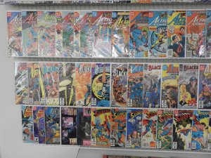 Huge Lot of 130+ Comics W/ Action Comics, Batman, Superman Avg. VF- Condition!