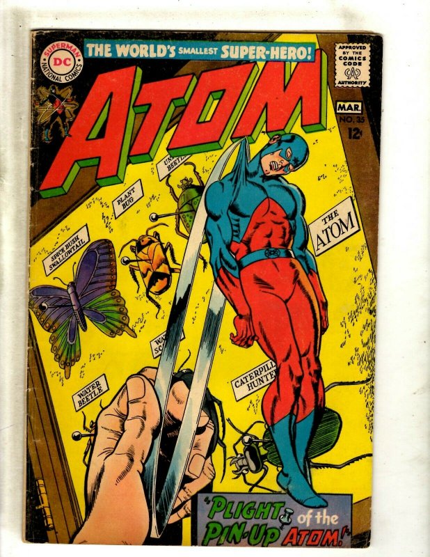 Atom # 35 FN DC Silver Age Comic Book Justice League Batman Superman Flash J462