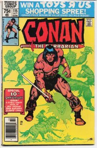 Conan the Barbarian #115 (1980) Conan
