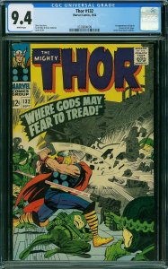 Thor #132 (1966) CGC 9.4 NM