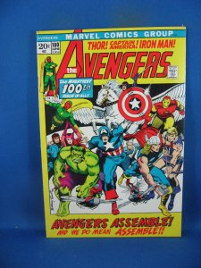 AVENGERS 100 VF BARRY SMITH 1972 MARVEL