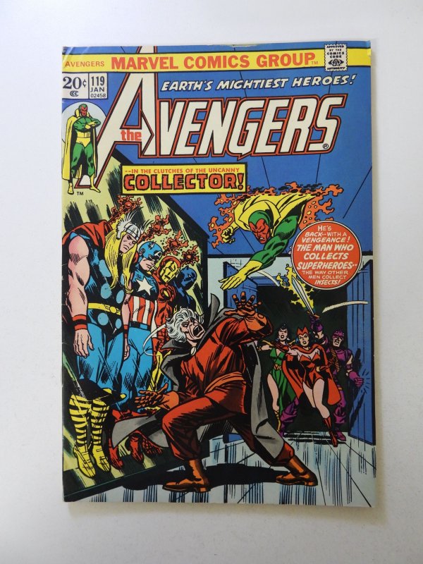 The Avengers #119 (1974) FN/VF condition