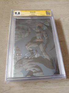 BATMAN #608 CGC 9.8 SIGNATURE SERIES SIGNED BY JIM LEE! VIRGIN FOIL COVER!