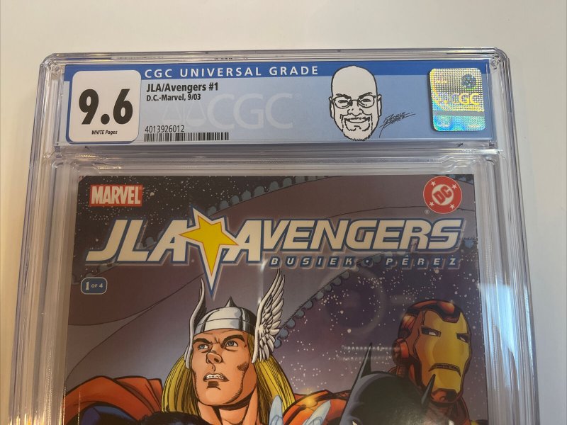 Avengers/JLA (2003) # 1 (CGC 9.6 WP) George Perez