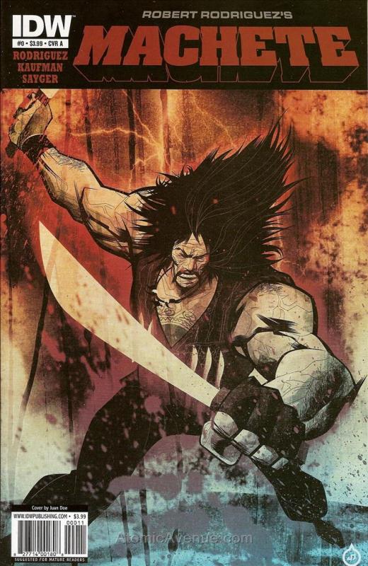Machete #0 VF; IDW | save on shipping - details inside