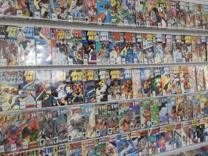 Huge Lot 190+ Comics W/ Iron Man, Thing, Superman, +More! Avg VF Condition!