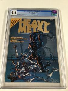 Heavy Metal 1 Cgc 9.8 White Pages Magazine Sword Of Shannara Excerpt 1977