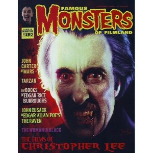 Famous Monsters of Filmland #260 CHRISTOPHER LEE & JOHN CARTER OF MARS COVER SET
