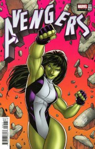 Avengers (8th Series) #50J VF/NM; Marvel | 750 She-Hulk Ron Lim variant - we com 