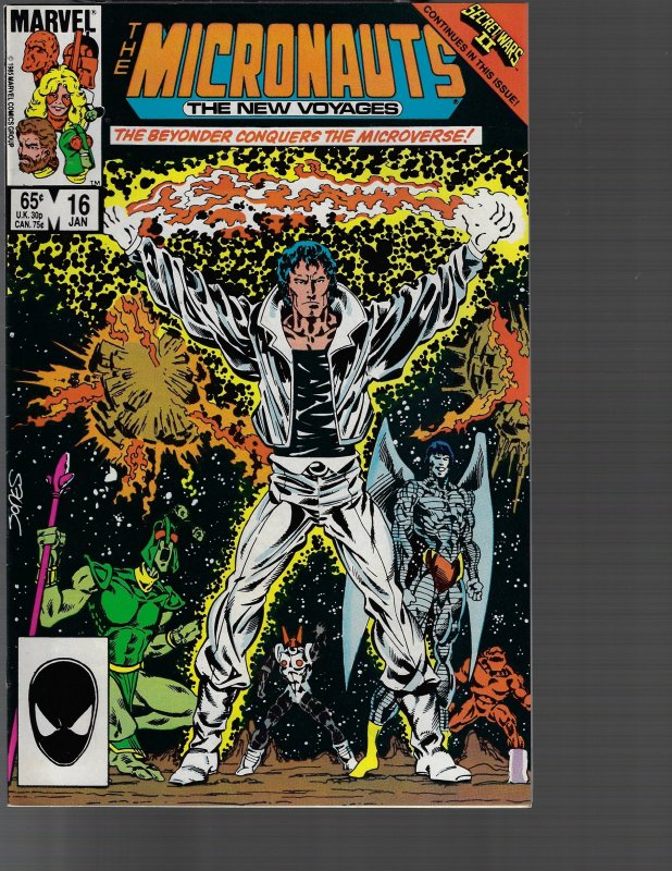 Micronauts #16 (Marvel, 1986)