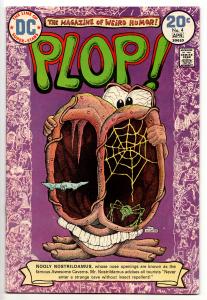 Plop! #4 - Welcome To The Plop Monster Convention (DC, 1974) - FN/VF