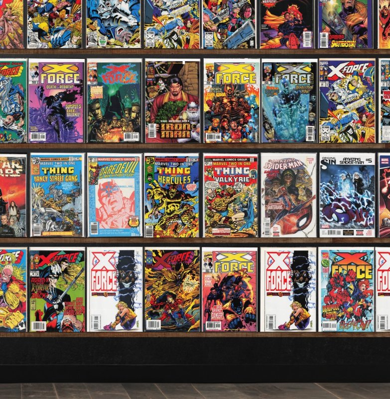 Huge Lot 150+ Comics with X-Force, Uncanny X-Men, Marvel Two In One & More!