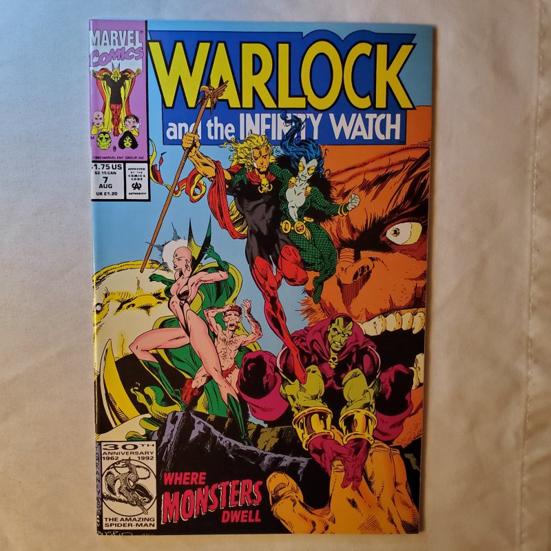 Warlock and the Infinity Watch 7 Very Fine Story by Jim Starlin