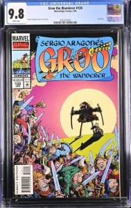 GROO THE WANDERER #120 CGC 9.8 LAST ISSUE SERGIO ARAGONES WHITE PAGES