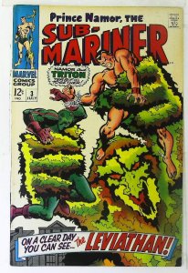 Sub-Mariner (1968 series)  #3, VF- (Actual scan)