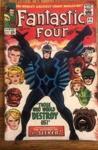 Fantastic Four #46 Regular Edition (1966)..slight paper loss on cover, date,SW