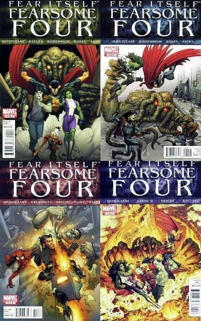 FEAR ITSELF FEARSOME FOUR (2011) 1-4  Howard the Duck