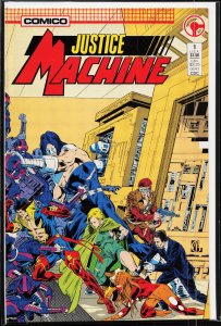 Justice Machine #1 Direct Edition (1987) Justice Machine