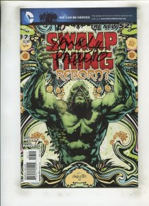 SWAMP THING #7 (9.2) SIGNED BY YANICK PAQUETTE!! 2012