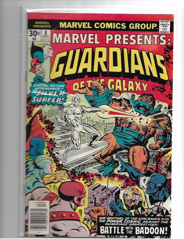 MARVEL PRESENTS #8 - NM - SILVER SURFER APP - BRONZE AGE KEY