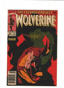 Wolverine #30 FN 6.0 Newsstand Marvel Comics 1990 Logan