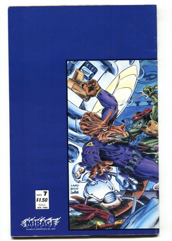 TEENAGE MUTANT NINJA TURTLES #7--Second print-Krang-rare