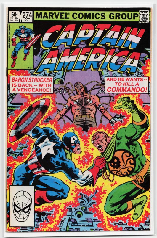 Captain America #274 (1982) Captain America