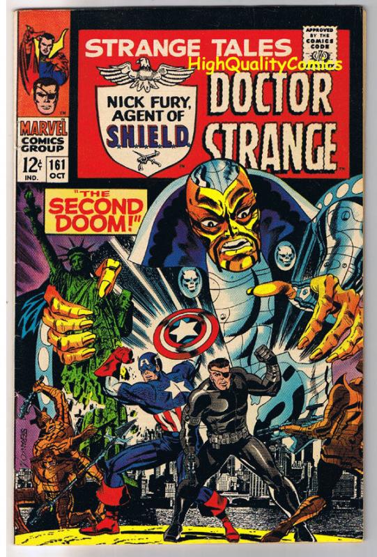 STRANGE TALES 161, VF-, Jim Steranko,Captain America, 1951, more in store