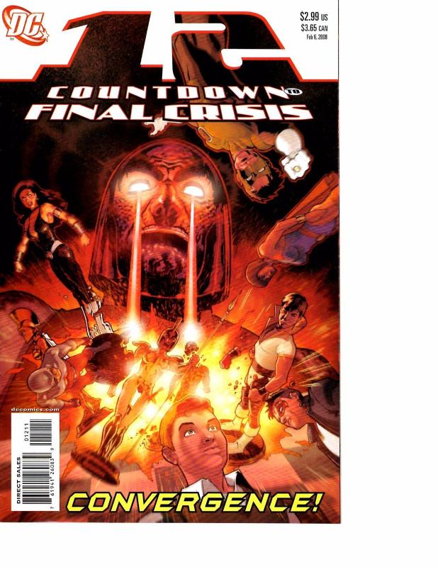 Lot Of 5 Countdown Final Crisis DC Comic Books #16 15 14 13 12 J69 