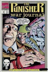 PUNISHER WAR JOURNAL #37, NM, Controversy, Mike Baron, more Punisher in store