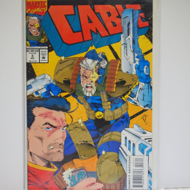 Cable #3 (1993) NM Unread. First Weasel!