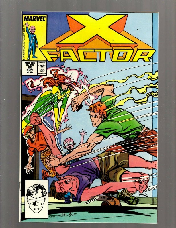 Lot of 12 X-Factor Marvel Comic Books #17 18 19 20 21 22 23 25 26 27 28 29 SB1