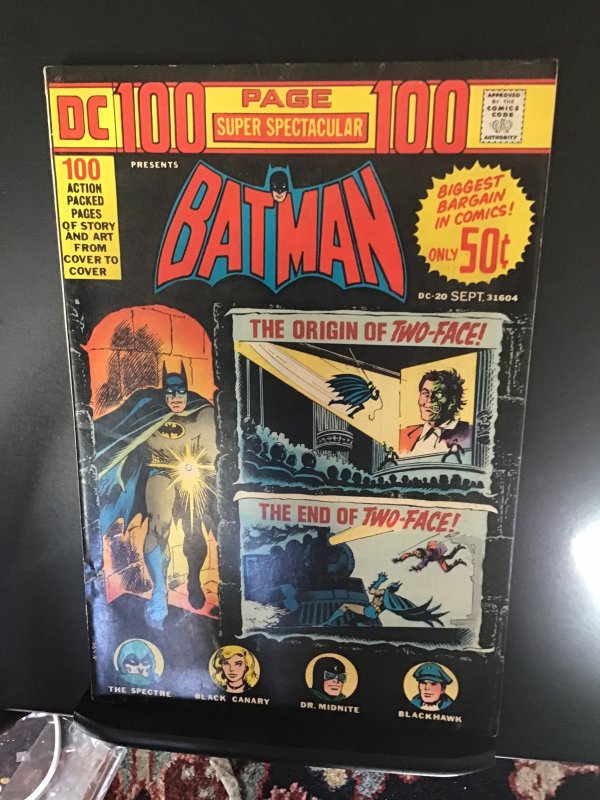 DC 100-Page Super Spectacular #20 (1973) High-grade Batman key giant size! VF/NM