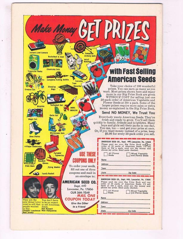 Donald Duck #155 FN Whitman Comic Book Walt Disney 1972 DE7