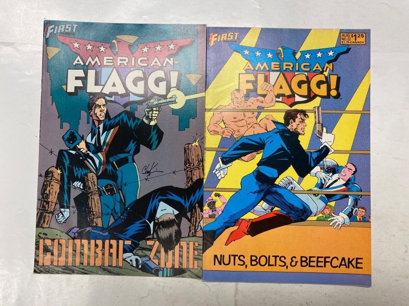 6 American Flagg! #29 32 34 36 42 44 FIRST comic book 56 KM41